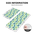 thumbnail image 2 of Zufioo Cute Dinosaur Blue Green 2PCS Kitchen Mats for Floor,Home Decor Cushion, 2PCS Kitchen Rugs,Anti Fatigue Mats for Kitchen Floor,Waterproof Kitchen Rug Set, 2 of 6