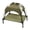 Green, variant on Elevated Pet Bed With Removable Sun Canopys,Elevated Portable Dog Cot Pet Bed,Cooling Elevated Dog Cot Bed,25.98x25.59x17.71in,Indoor & Outdoor Use, Durable, Cooling