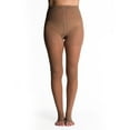thumbnail image 2 of Sigvaris Style 781 Sheer 15-20 Open Toe Compression Pantyhose Suntan LS Short, 2 of 6