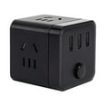thumbnail image 1 of Multiple Outlet Extender Adapter Square Outlet Expander for Home Hotel Office, 1 of 8