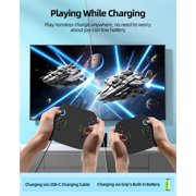 Switch 2 Joy Con Charging Controller - Fast USB-C charging, LED indicator light, ergonomic comfortable controller, suitable for Switch 2, durable gaming accessories