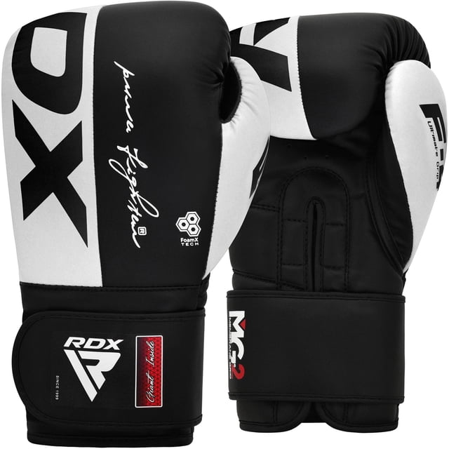 Guantes de boxeo RDX Maya Hide Leather para Muay Thai y kickboxing