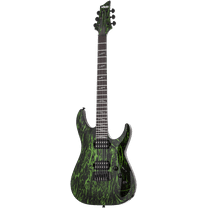 Schecter 1470 C-1 Silver Mountain Guitar, Ebony Fretboard, Toxic Venom