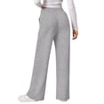 thumbnail image 4 of MOSHU Sweatpants for Women Straight Leg Elastic Waist Spring Fall Pants Casual Lounge Pants Womens Sweatpants with Pockets, 4 of 10