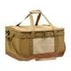 thumbnail image 1 of Bolsa de almacenamiento para acampar, bolsa de mano utilitaria, 60 l, portátil, de tela Oxford, extraíble, organizador de maletero para mochileros al Caqui, 1 of 8