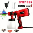 thumbnail image 2 of 1pc US Plug 550W High Power Spray Gun, Paint Sprayer, Paint Spray Gun, Electric, 2 of 4