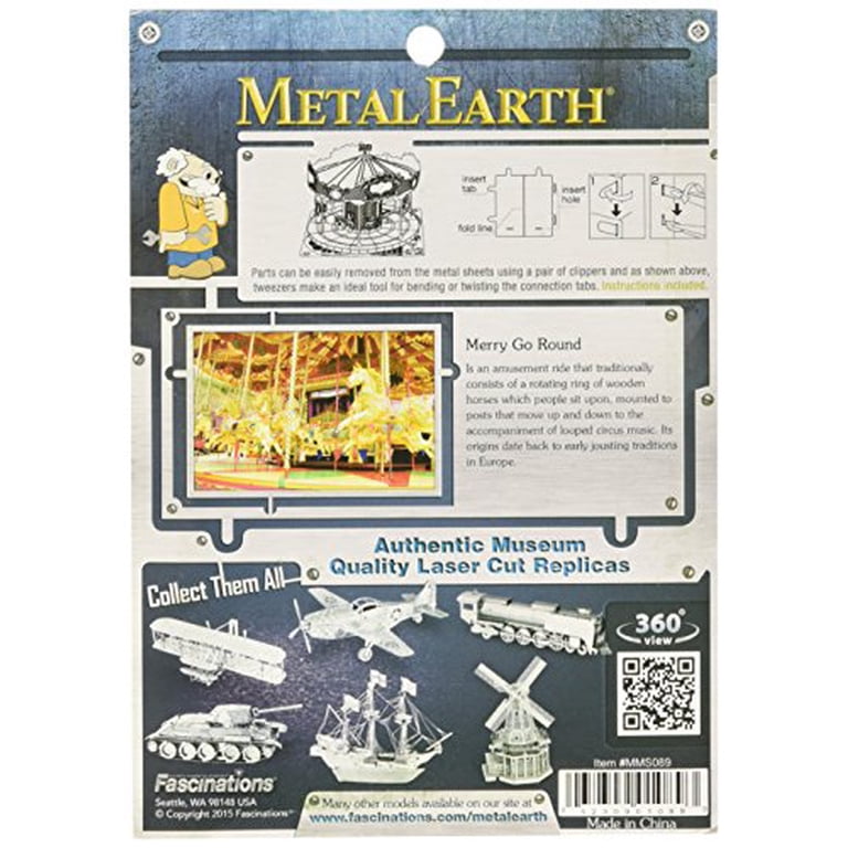 Kit De Modelos 3D De Metal Fascinations - Armadura China (Ming) Y Japonesa (2 Unidades)