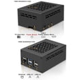 thumbnail image 3 of For Raspberry Pi 5 Case (P579-V3) Support PCIe M.2 NVMe SSD Shield, 3 of 5