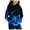 Blue, variant on Boys Hoodies Children's Long Sleeved Fire Print Pocket Navy Cold Weather Sweaters for 8-9 Years