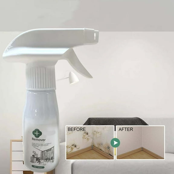 Adhesive Remover Spray for Walls and Surfaces - Household Glue and Residue Cleaner for Tiles, Glass, and Plastic - No-Scrub Formula Saves Time and Effort - 2 fl oz