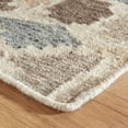 thumbnail image 5 of Dash & Albert Rufus Stone Kilim Handwoven Wool Rug, 2' 6" x 8', Natural, 5 of 8