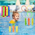 thumbnail image 3 of Buceo Juegos De Entretenimiento Acuático Piscina Subacuática Juguetes De Buceo Anillos De Agua Palos Pulpo Bolas De Pescado Para Niños Moyic OD013396-00, 3 of 6