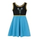 thumbnail image 3 of Disney-vestido de Frozen para niña, disfraz de Rapunzel, sirena, Ariel, Cenicienta, Princesa, ropa informal de verano, 3 of 5