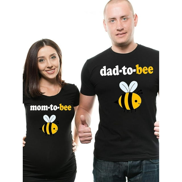 Camisetas de maternidad para pareja, camisetas para anunciar un nuevo bebé, divertidas camisetas de maternidad para papá y mamá, camisetas para San Valentín, regalos de Navidad, camisetas informales.