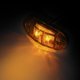 thumbnail image 2 of 10LED SMD Oval Naranja 12V ~ 24V Luces de marcador lateral para furgoneta, autobús, automóvil, camión, caravana Kuyhfg Sin marca, 2 of 5