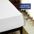 thumbnail image 3 of CHUN YI 6 Inches Cooling Gel-Infused Memory Foam Breathable Mattress, Full, 3 of 8