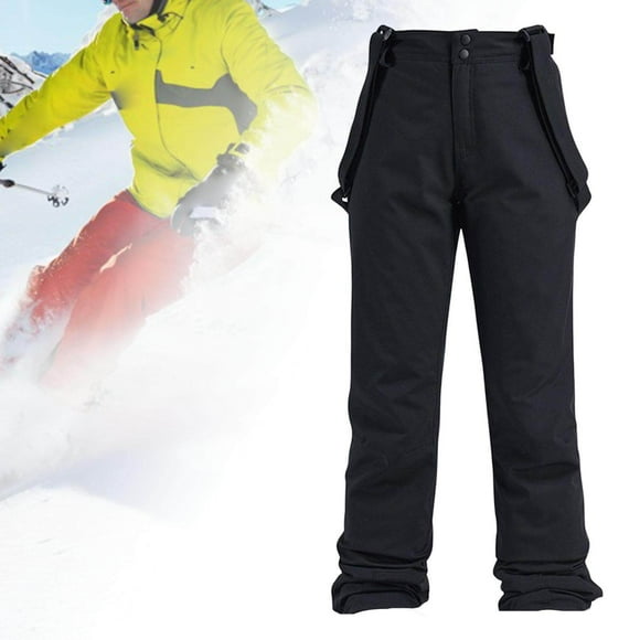 pitrice Ski Bib Insulated Pants Water Resistant insulated plus Sled Skiing Warm waterproof insulated plus Winter Full Length Windproof Women L