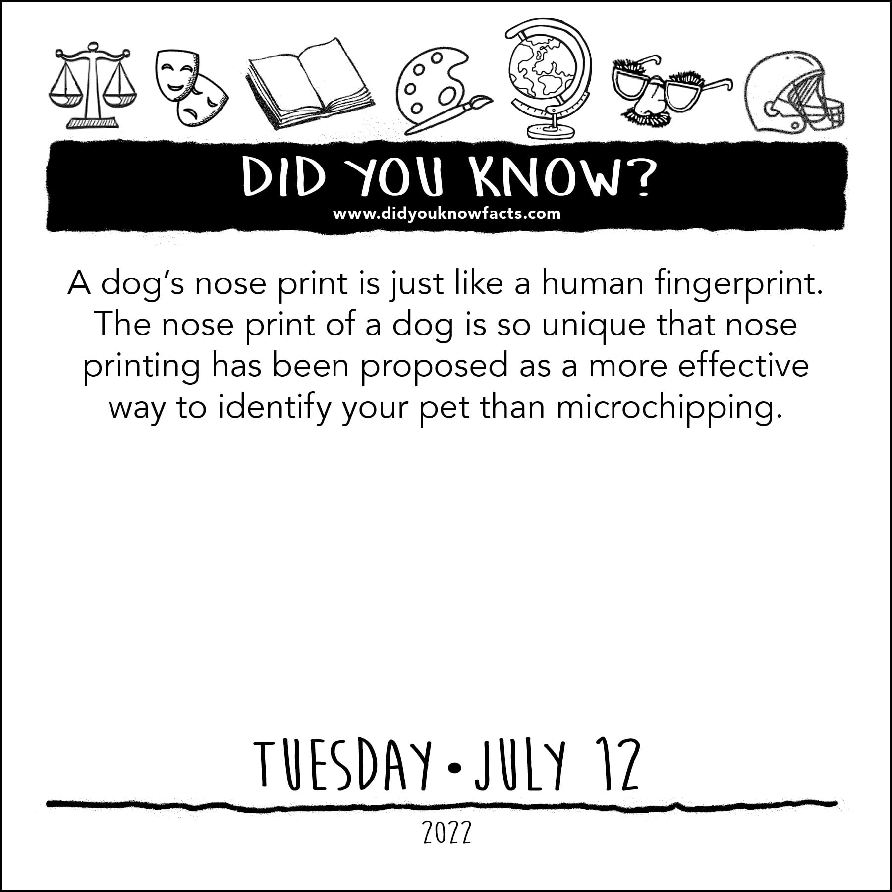 2022 Did You Know? 5 315" x 5 394" Day to Day Calendar by Andrews McMeel Publishing