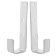 thumbnail image 2 of SHISUYAN 2Pcs Silver Bunk Bed Ladder Hook for Housewarming Gift Recipients, 2 of 9
