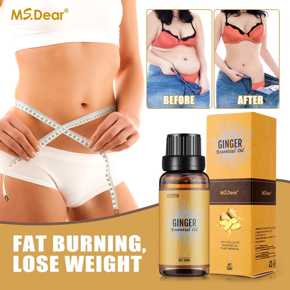 Ginger Massage Essential Oil for Lymphatic Drainage,Natural Drainage