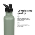 thumbnail image 7 of Klean Kanteen Classic Water Bottle with Sport Cap - Stainless Steel Sports Water Bottle - 27 Oz, Sea Spray, 7 of 7