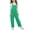 Green, variant on Kids Girl Solid Color Jumpsuit Toddler Denim Overalls Solid Color Suspender Pants Baby Boys Girls Strap Casual Bib Pants with Pocket Jumpsuit