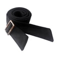 thumbnail image 2 of Cinturón ancho de cintura,Cinturón de mujer Cinturón ancho decorativo de lana,Cinturón de abrigo de doble cara Reemplazo de gabardina,Cinturón de abrigo de lana Cinturones tipo corsé Negro, 2 of 8