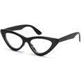 thumbnail image 1 of Gafas de Ojo de Gato LIKSMU con Bloqueo de Luz Azul y Montura Estrecha, 1 of 5
