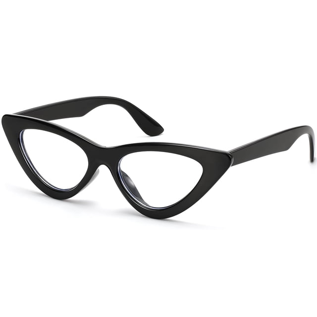 Gafas de Ojo de Gato LIKSMU con Bloqueo de Luz Azul y Montura Estrecha