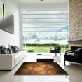 thumbnail image 6 of Ahgly Company Indoor Rectangle Patterned Blood Night Red Area Rugs, 2' x 5', 6 of 6