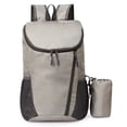 thumbnail image 3 of Mochila plegable portátil de 20 litros con portabotellas impermeable para deportes al aire libre, 3 of 9