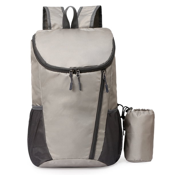 Cycling Sports Daypack Ultralight Rucksack Al Aire Libre Montañismo Plegable 20L Con Soporte Botella Impermeable para
