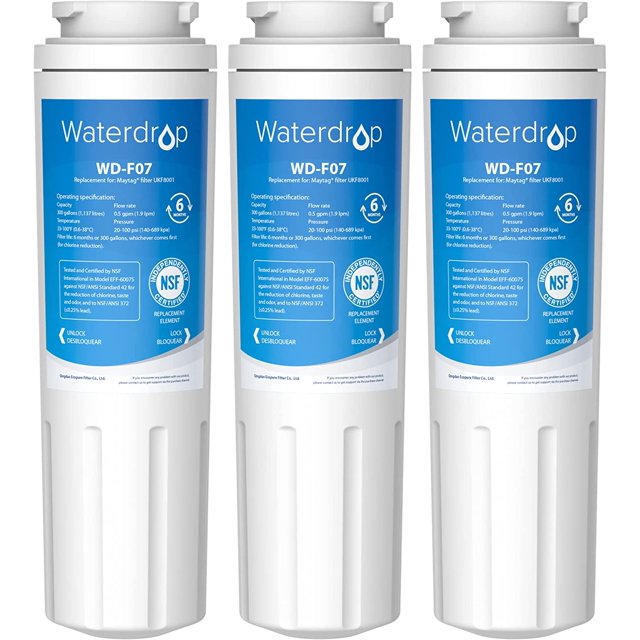 Waterdrop UKF8001 Water Filter,Replacement for maytag UKF8001AXX750