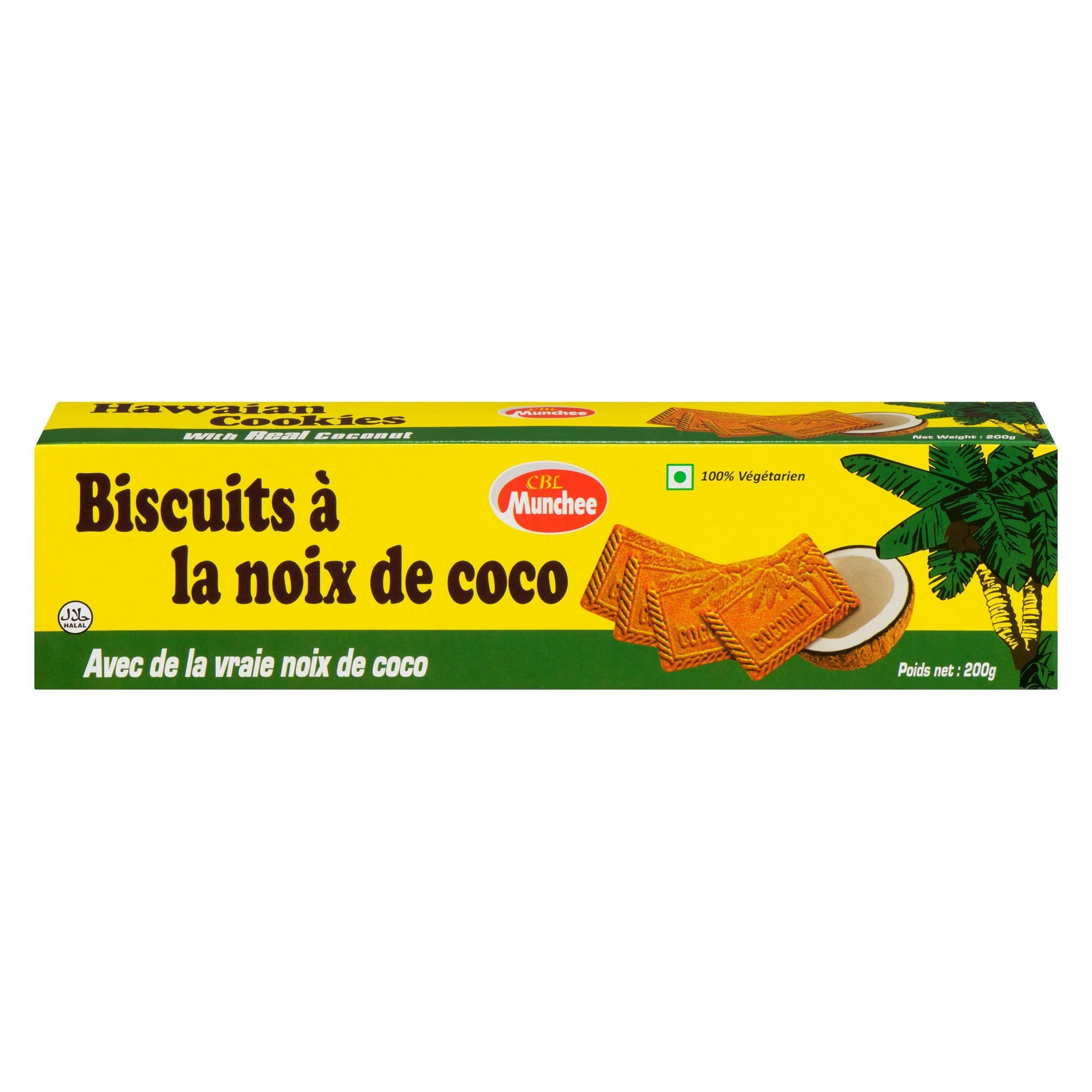 Biscuits Munchee Hawaïens Grace, 200g Boîte