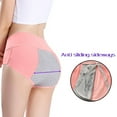 thumbnail image 4 of jjayotai Womens Underpants Clearance Solid Women's Fashion Briefs Comfortable Cotton High Waist Underwear Women Panties Briefs, 4 of 4
