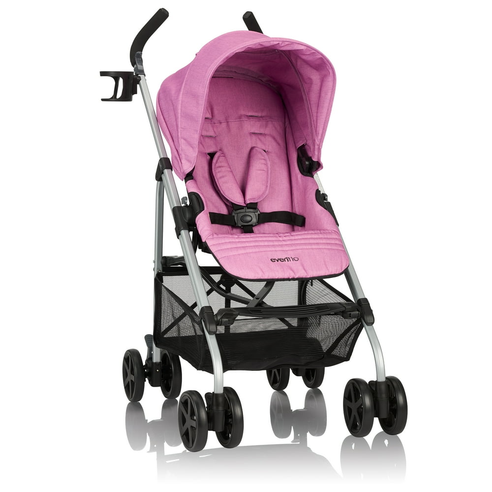 pink girl strollers