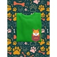 thumbnail image 3 of Cute Pocket Corgi Sweatshirt Men -Image by Shutterstock, Male 3X-Large, 3 of 4