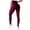 Wine, variant on UngA 3D Gym Leggings for Women, Butt Lift and Tummy Control High Waisted Shaping Pants, Skin-Friendly & Breathable No Curling Lift Pants Workout Women's Leggings Brown,S