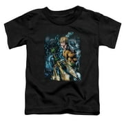 Justice League Aquaman #1 S/S Toddler T-Shirt Black