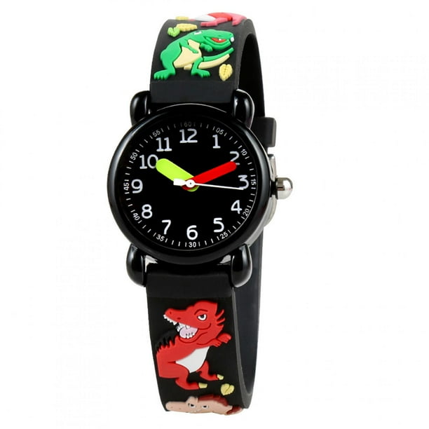 Reloj de pulsera de dibujos animados batería de 30 mah resistente a la temperatura del calor hebilla de acero inoxidable reloj para niños con correa ajustable para clase ANGGREK Otros