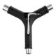 thumbnail image 3 of Herramienta Multifuncional para Patines de Resistencia, Herramienta en Y, Destornillador, Llave de Tubo para Patineta Longboard, Negro, Azul Macarena Llave para monopatín, 3 of 8