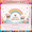 1A, variant on Decorative Design Rainbow Theme Colorful Clouds Banner for Kids Party Baby Shower Celebration