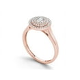 thumbnail image 2 of 1/2 Carat T.W. Diamond Triple Halo 10kt Rose Gold Engagement Ring, 2 of 4