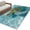 Green, variant on Green Sea Turtle Round Living Room Rugs 6 ft, Coastal Animals Ocean Summer Washable Area Rug with Non-Slip Sturdy Edge Binding Round Carpet for Kitchen Office Bedroom
