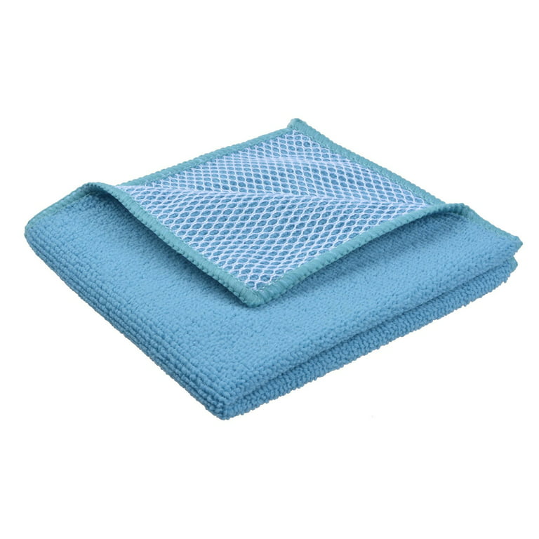 SINLAND Microfiber Dish Cloth for Washing Dishes Dish Washing Rags Best  Kitchen Washcloth Cleaning Cloths Wash Cloths with Poly Scour Side