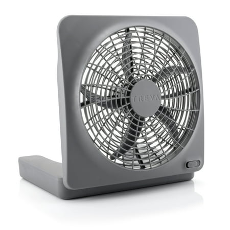 O2COOL 10" Portable Fan, w/ Adapter, 2 Speed