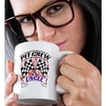 thumbnail image 2 of 3drose, Pit Crew Uncle Funny Car Race Theme Birthday Party Host, 11oz Magic Transforming Mug, 2 of 7
