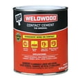 thumbnail image 2 of (2 pack) DAP Weldwood 16 oz Tan Original Contact Cement, 2 of 7