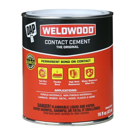 DAP Weldwood 16 oz Tan Original Contact Cement