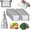 10PC,L, variant on Reusable Aluminum Foil Sealable Storage Bags, 2026 Upgraded Leak Proof Stand-Up Foil Freezer Bags with Label & Zip Lock, Heavy Duty Vacuum Pouches for Meat Seafood Fruit Vegetables (20PC,S)